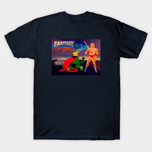 Fantasy Creatures T-Shirt by japonesvoador